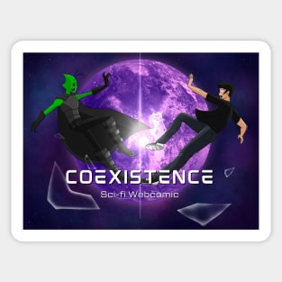 Hax Split - Coexistence The Webcomic Sticker